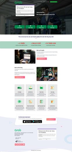 Theme wordpress dịch vụ grap giá rẻ