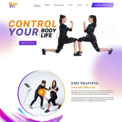 Theme WordPress trung tâm thể hình – phòng tập gym 02 giá rẻ