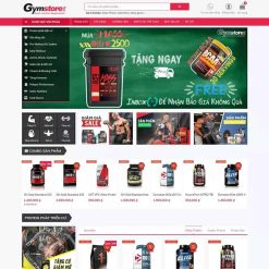 Theme WordPress bán thực phẩm phòng gym giá rẻ