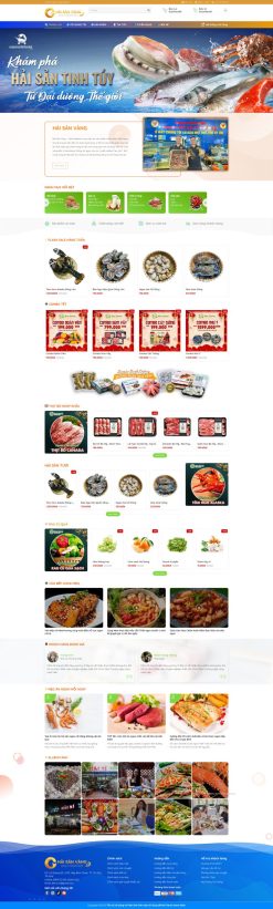 Theme WordPress Hải Sải 4 giá rẻ