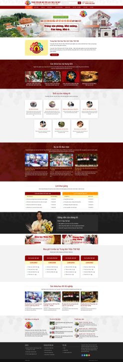 Theme wordpress dạy học phong thủy giá rẻ