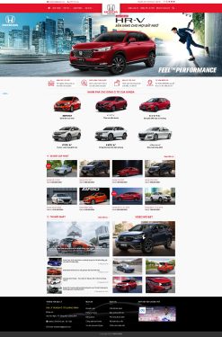 Theme wordpress bán xe oto honda 2 giá rẻ