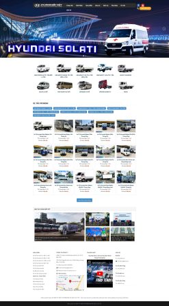 Theme wordpress xe tải huynhdai bắc việt giá rẻ