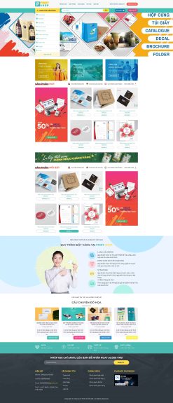 Theme wordpress in ấn giá rẻ