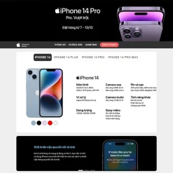 Theme WordPress bán Iphone 02 giá rẻ