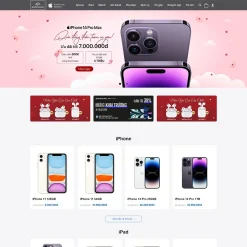 Theme WordPress bán điện thoại Iphone 03 giá rẻ
