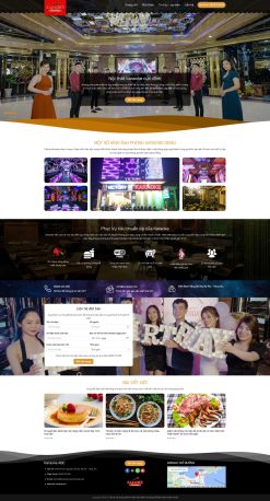 Theme wordprerss giới thiệu phòng trà karaoke giá rẻ