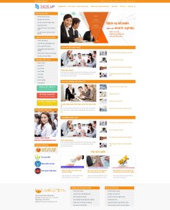 Theme wordpress dịch vụ kế toán giá rẻ