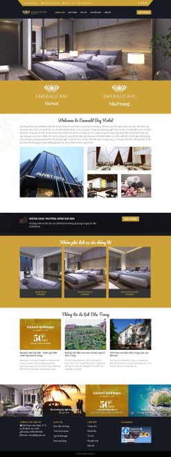 Theme wordpress khách sạn giá rẻ