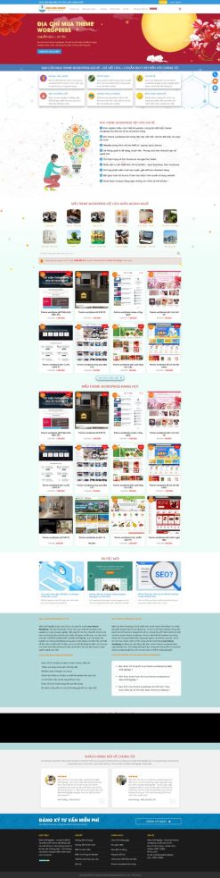 Theme wordpress shop bán theme giống webkhoinghiep giá rẻ