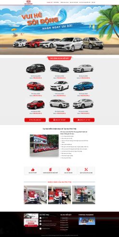Theme WordPress Bán Xe Ô Tô Kia: Giá Rẻ, Đẹp và Chuẩn SEO giá rẻ