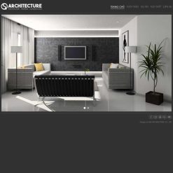 Theme WordPress công ty kiến trúc, nội thất giá rẻ