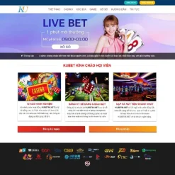 Theme WordPress Kubet, Casino, Poker 03 giá rẻ