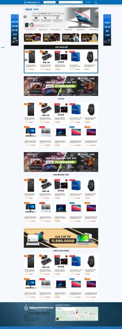 Theme wordpress bán laptop máy tính giá rẻ