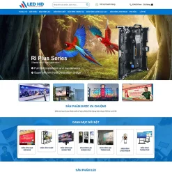 Theme WordPress bán và thi công màn hình led giá rẻ