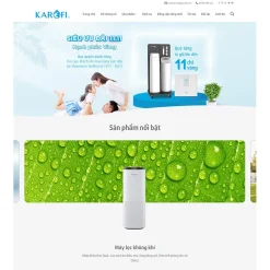 Theme WordPress bán máy lọc nước 03 giá rẻ
