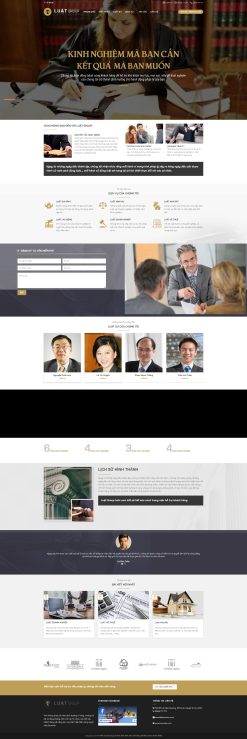 Theme wordpress văn phòng luật sư 1 giá rẻ