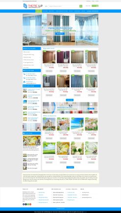 Theme wordpress bán mành rèm đẹp giá rẻ