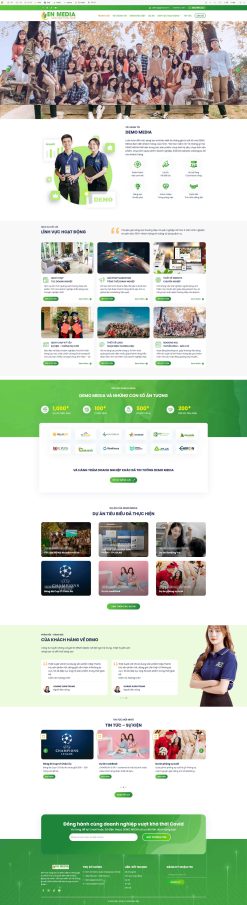 Theme WordPress Công ty Marketing 2 giá rẻ