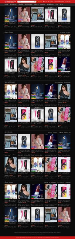 Theme wordpress đồ chơi tình dục người lớn ,bcs 18 giá rẻ