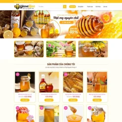 Theme WordPress bán mật ong 01 giá rẻ
