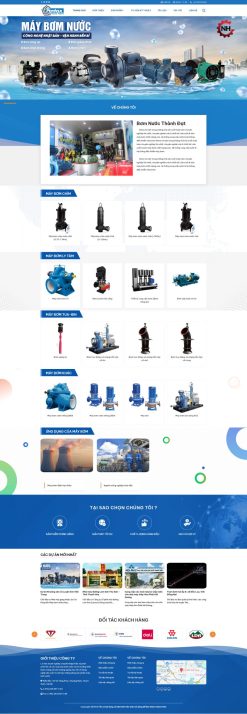 Theme wordpress bán máy bơm nước giá rẻ