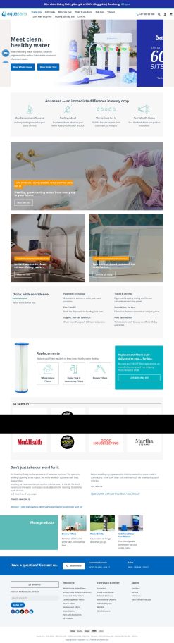 Theme wordpress máy lọc 4 giá rẻ