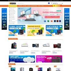 Theme WordPress bán máy tính 06 giá rẻ