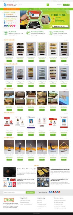 Theme wordpress shop mica 2 giá rẻ