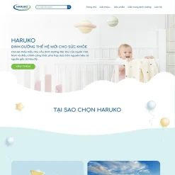 Theme WordPress bán sữa cho bé 02 giá rẻ