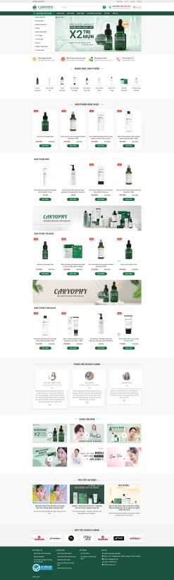 Theme wordpress mỹ phẩm 10 giá rẻ