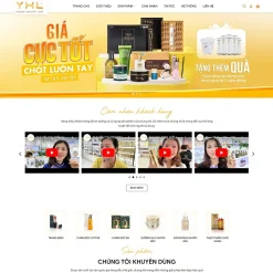 Theme WordPress mỹ phẩm 14 giá rẻ