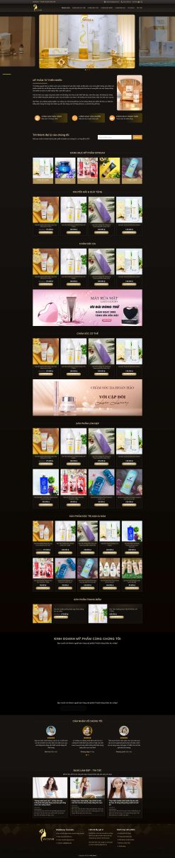 Theme wordpress bán mỹ phẩm 15 giá rẻ