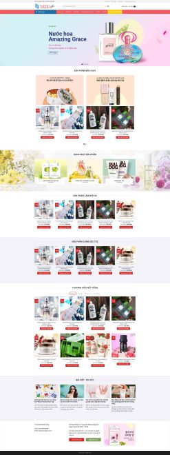 Theme wordpress shop mỹ phẩm 4 giá rẻ