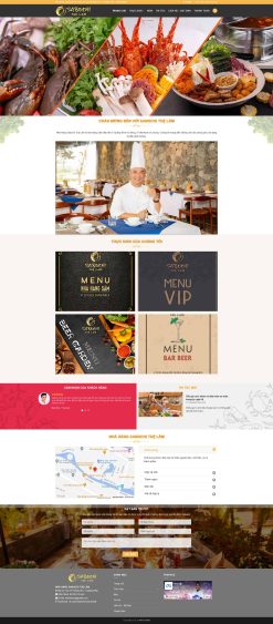 Theme wordpress nhà hàng 4 giá rẻ