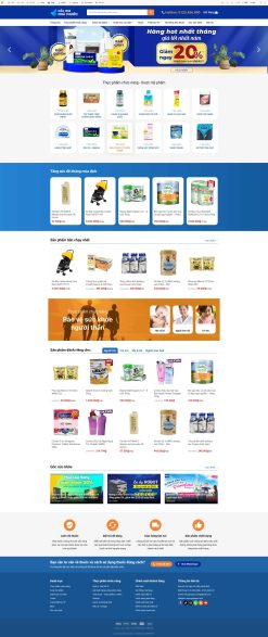 Theme WordPress Tiệm Thuốc Tây Chuẩn Đẹp giá rẻ