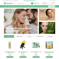 Theme WordPress bán thuốc 03 giá rẻ
