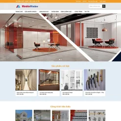 Theme WordPress công ty nhôm kính 03 giá rẻ