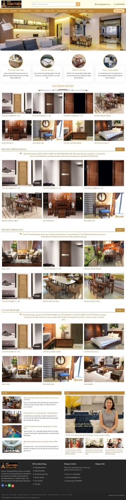 Theme wordpress nội thất 11 giá rẻ