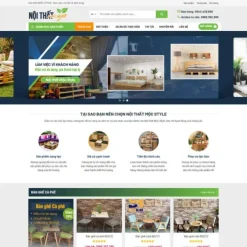 Theme WordPress Nội thất đẹp giá rẻ