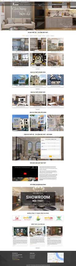 Theme wordpress nội thất 42 giá rẻ