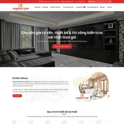 Theme WordPress nội thất 43 giá rẻ