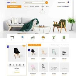 Theme WordPress nội thất 44 giá rẻ