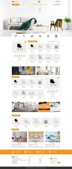 Theme WordPress Bán Hàng Nội Thất 53 giá rẻ