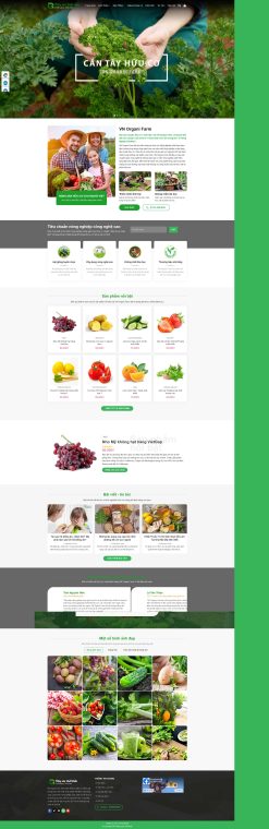 Theme wordpress bán nông sản 2 giá rẻ