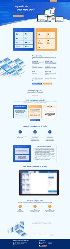 Theme wordpress phần mềm bán hàng giá rẻ