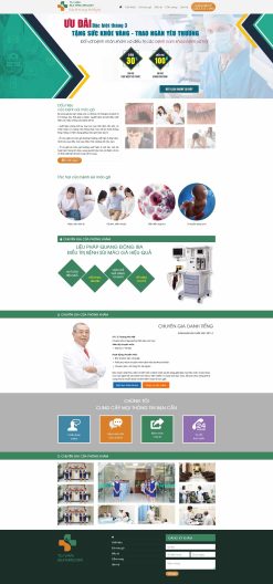 Theme wordpress phòng khám 3 giá rẻ