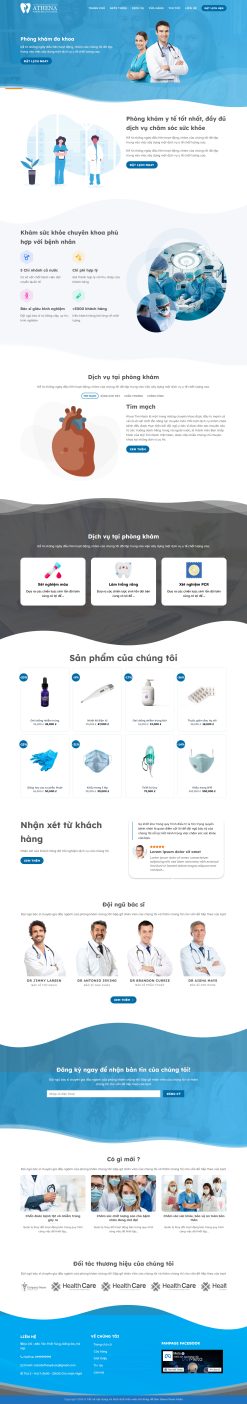 Theme wordpress phòng khám 5 giá rẻ
