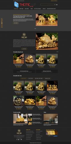 Theme wordpress bán vật phẩm phong thủy 4 giá rẻ