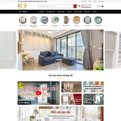 Theme WordPress bán rèm cửa 03 giá rẻ